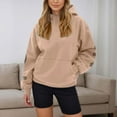 thumbnail image 5 of Women Oversized Yahweh Graphic Hoodie Christian Faith Pullover Heavyweight Streetwear Sweatshirt, 5 of 6