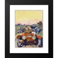 thumbnail image 2 of Bryant Baker 15x18 Black Modern Framed Museum Art Print Titled - The Middle-Of-The-Road Hog (1911), 2 of 5