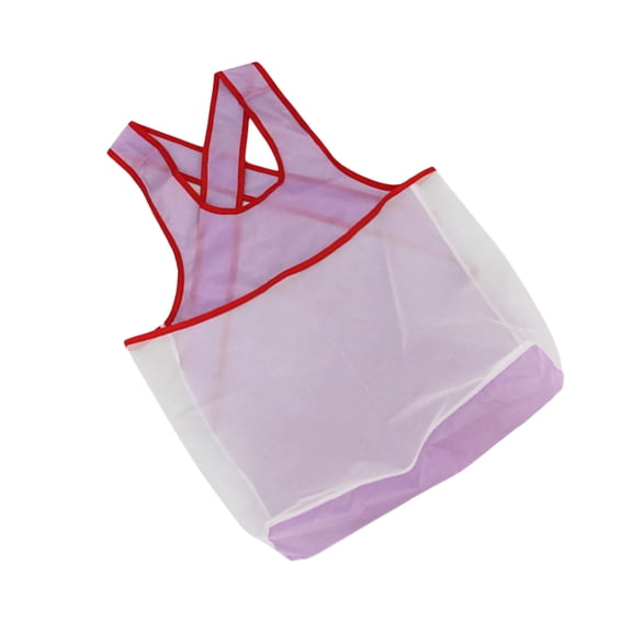 Laundry Apron with Bag Portable Sleeveless Drying Apron Water Resistant Oxfords Cloth Garment Organizers