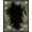Black Gold Teal, Pattern 9, variant on ODIKA 8'x10' Washable Area Rug Non-Slip Chair-Friendly Mat Snake Floral Boho Medallion Design With Vintage Vine Accents for Dining Room, Large Office, Lounge