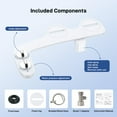 thumbnail image 4 of Bidet Attachment for Toilet, Non-Electric Self-Cleaning Dual Nozzle (Feminine/Bidet Wash) Toilet Bidet, Fresh Cold Water Sprayer Bidets for Existing Toilets with Adjustable Pressure Control, 4 of 9