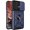 Blue, variant on CCSmaller for Motorola Edge 40 Neo (Not 40) Case with Slide Camera Cover for Men, Military Grade Drop Phone Cover Case with Rotate Ring Kickstand for Moto Edge 40 Neo SJ Black