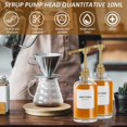 thumbnail image 5 of 11Pcs Coffee Syrup Pump for 750ml Syrup Bottle Reusable Pump Bottle Dispenser No Dripping Pressed Coffee Syrup Pump Dispenser, 5 of 5