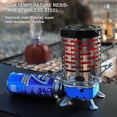 thumbnail image 2 of WREESH Mini Réchaud de Chauffage Extérieur en Acier Inoxydable pour Tente, Réchaud de Camping Portable, 2 of 9
