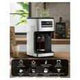thumbnail image 2 of 14-Cup Coffee Maker, 24-Hour Programmable Coffee Brewer, Keep Warm, Drip Free, Washable Filter, Stainless Steel, Silver, 2 of 8