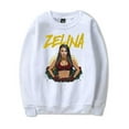 thumbnail image 3 of Zelina Vega Merch Crewneck Sweatshirts Cosplay Women Men Fashion Long Sleeve Stylish Y2K Design Top, 3 of 6
