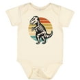 thumbnail image 3 of Inktastic Dinosaur Skeleton Halloween Boys or Girls Baby Bodysuit, 3 of 5