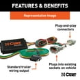 thumbnail image 2 of CURT T-Connector, 2 of 4