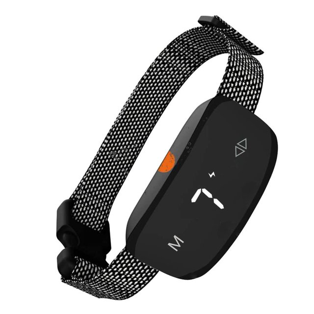 Collar antiladridos para perros Collar eléctrico antiladridos Pantalla digital Auto-Stop Hugtrwg Para estrenar
