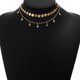 thumbnail image 4 of Elegante Collar de Lentejuelas de Doble Capa, Doble Collar de Estrangulamiento Ajustable para de Trabajo de Vacaciones - dorado Fernando Collar Doble Choke, 4 of 8