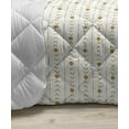 thumbnail image 3 of Geometric Down Alternative Comforter, Continuous Pattern of Abstract Shapes in Cold Tones Art Print, Microfiber Quilt for All Season, 5 Sizes, Pale Blue Sea Blue and Ivory, by Ambesonne, 3 of 3