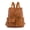 Brown, variant on Leather Backpack Laptop Vintage Backpack Waterproof Flap Bookbag for Men Leather Travel Backpack for Men Casual Knapsack
