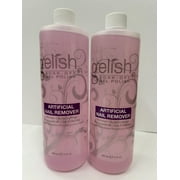Gelish Gentle Touch Artificial Nail Remover 16 oz / 480ml x 2
