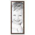 thumbnail image 2 of ArtToFrames 17" x 45" Muted Silver Picture Frame, 17x45 inch Silver Wood Poster Frame (WOM-4626),  Pack, 2 of 8