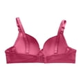 thumbnail image 5 of Npasoilc Underwire Lace Bras for Women Solid Color Breathable Adjustable Straps Full Coverage Support Bra, 5 of 5