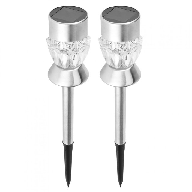 Suministros de iluminación, Lámparas de césped solares de acero inoxidable para exteriores, calidad inigualable