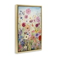 thumbnail image 3 of Stupell Industries Eclectic Full Floral Garden Gold Floating Frame Canvas Art, 21 x 31, by RB, 3 of 8