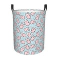 thumbnail image 6 of Picia Cute Rabbit Large Laundry Basket, Waterproof, Freestanding Laundry Hamper, Collapsible Tall Clothes Hamper with Extended Handles-Small, 6 of 8