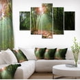 thumbnail image 1 of Amazing Green Forest at Sunset - Landscape Canvas Art Print, 1 of 3