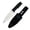 White Blade, variant on Fixed Blade Camping Knife, 8Cr13MoV Steel, Full Tang Forprene Handle, Outdoor Hiking Fishing Utility Knife