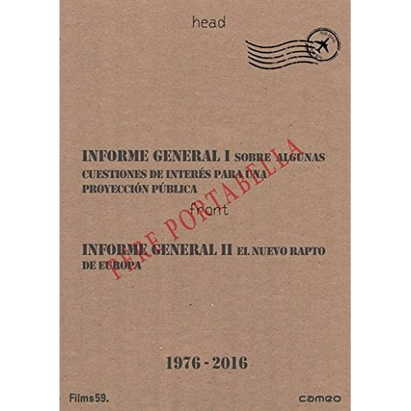General Report on Issues of Interest for Public Screening I & II - 2-DVD Set ( Informe Geral II: O Novo Roubo da Europa / Informe general sobre unas cuest [ NON-USA FORMAT, PAL, Reg.0 Import - Spa