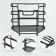 thumbnail image 4 of Organizador de Soporte para Cepillos de Dientes Unique Bargains Acero Inoxidable 304 Negro 12x6x10.2cm, 4 of 8
