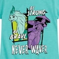 thumbnail image 3 of Raya and the Last Dragon - Be Brave Be Strong Never Waver - Toddler & Youth Girls Short Sleeve Graphic T-Shirt, 3 of 5