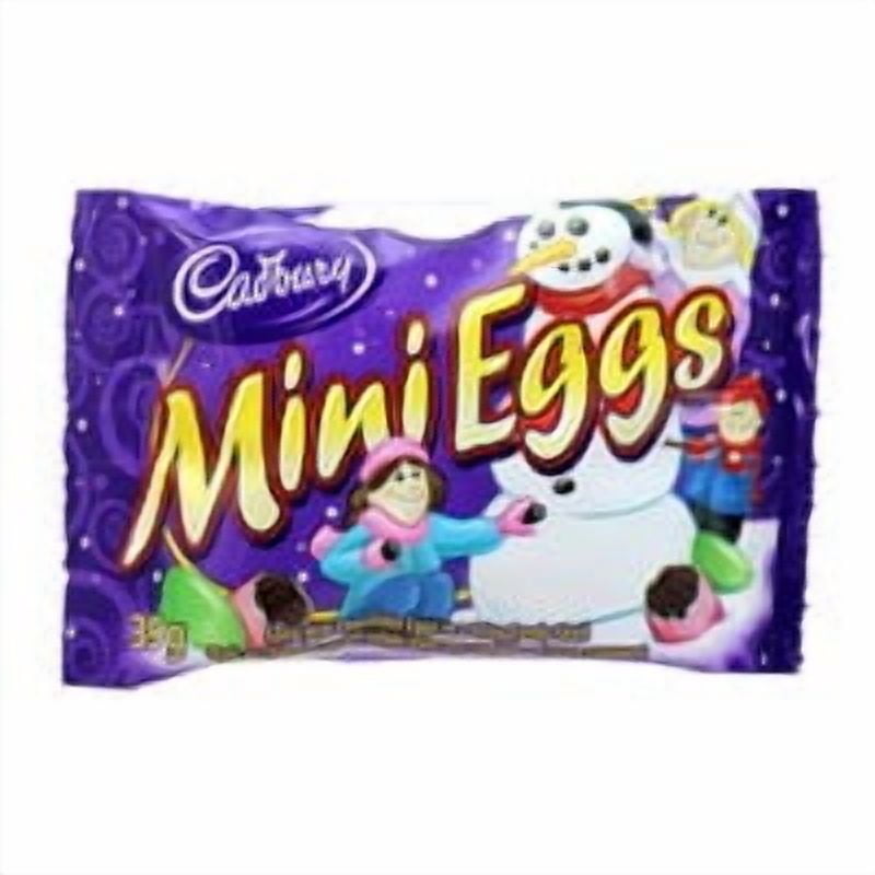 Cadbury Mini Eggs, Chocolatey Candy for the Holidays, Stocking Stuffer, 33 g