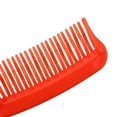 thumbnail image 6 of Unique Bargains Detangling Hair Comb Double Row Tooth Hair Comb Styling Tool for Curly Hair 7.87"x1.77" Red, 6 of 6