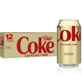 thumbnail image 2 of Diet Coke Caffeine Free Soda, 12 fl oz, 12 Pack (Package May Vary), 2 of 2