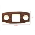 thumbnail image 4 of Godfrey Pontoon Boat Blank Gauge Panel 292139 | Sanpan Faux Woodgrain, 4 of 5