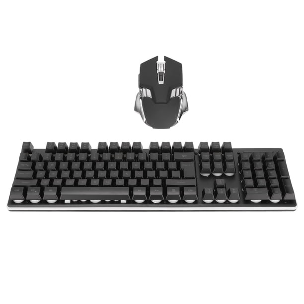 Combo de ratón del ratón del teclado rgb, 3200 ppi recargable de la batería de 2000 mah led retroiluminado del teclado del mouse del mouse led de retroiluminació de la