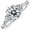 silver, variant on Moissanite Engagement Ring for Women Oval Cut Statement Rings 925 Sterling Silver Plated White Gold April Birthstone Valentine's Day Promise Wedding Anniversary Christmas Gift for Her Size 8