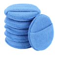 thumbnail image 1 of Almohadillas aplicadoras de cera FONAROLL de microfibra para coche (5 pulgadas, paquete de 6), 1 of 6