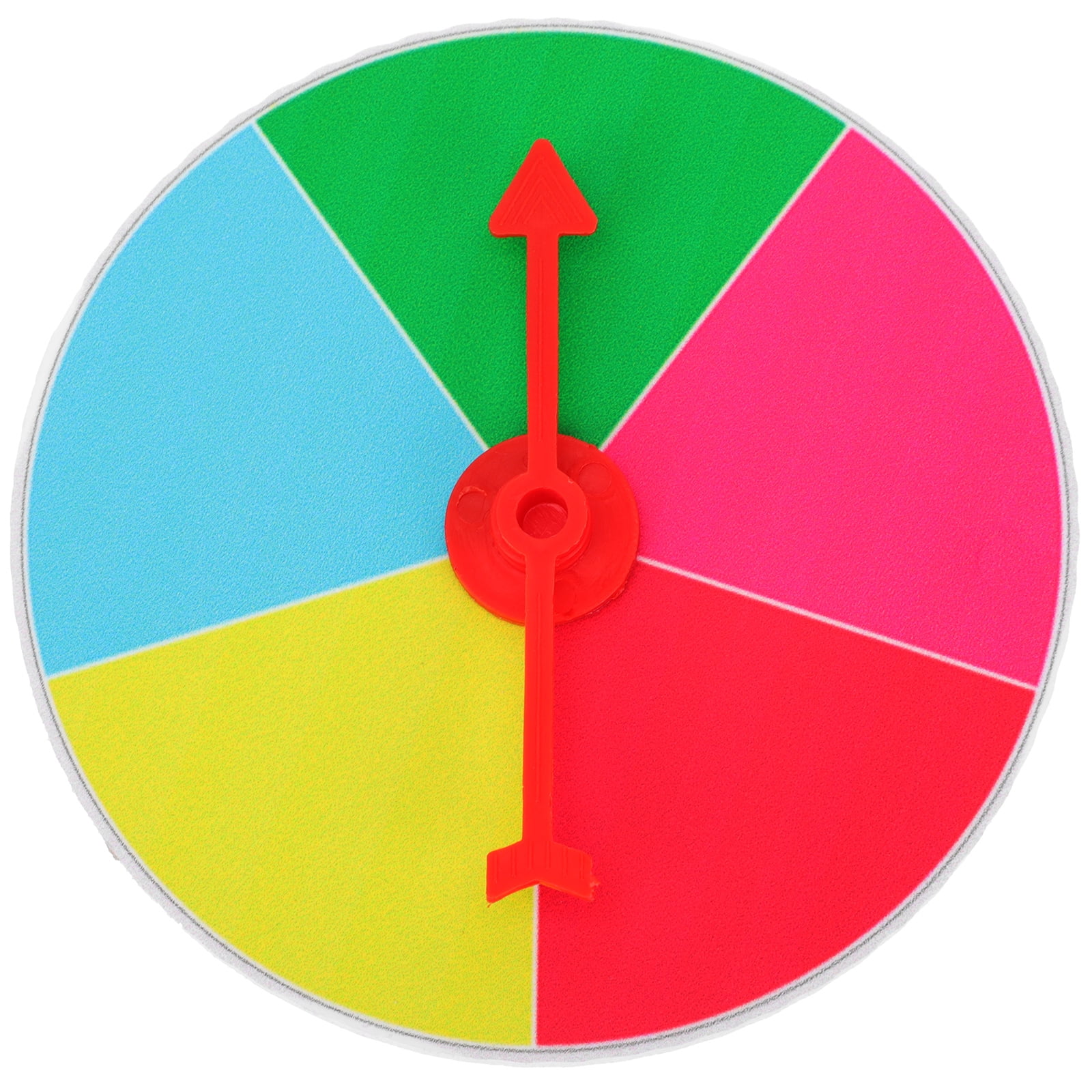 Wheel Prize Spinning Game Tabletop Fortune Color Wheels Turntable Wall  Erase Dry Prop Plate Turn Draw Hanging Party 