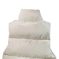 thumbnail image 4 of Mifsaly Womens Puffer Vest Stand Collar Sleeveless Quilted Jacket Lightweight Warm Casual Winter Outerwear with Pockets for Travel Daily White,XL, 4 of 4