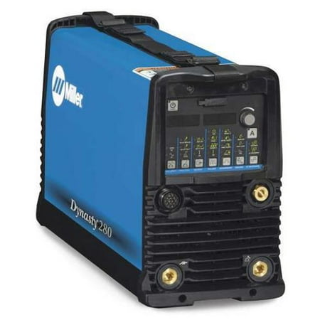 MILLER ELECTRIC 907551 Tig Welder, AC/DC, 1 to 280A,