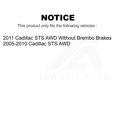 thumbnail image 2 of Kugel Front Wheel Bearing Hub Assembly 70-513238 for Car Cadillac STS AWD, 2 of 2