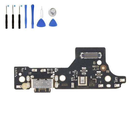Eutoping USB Charging Port For Xiaomi Redmi 12 5G Dock Connector Charger Board Flex Cable Assembly Replacement with tool