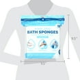 thumbnail image 7 of Triumph Hosiery Scrubzz Rinse-Free Bath Sponges - Disposable Bathing S, 7 of 7