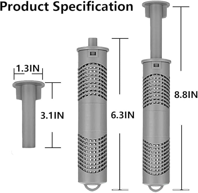 Silver Ion Cartridge for Hot Springs Spa, Hot Tub Silver Ion Cartridge, Spa Mineral Sticks for Hot Tub, Cartridge Compatible With Salt System, Keep Water Clean for 12 months 3-Packs