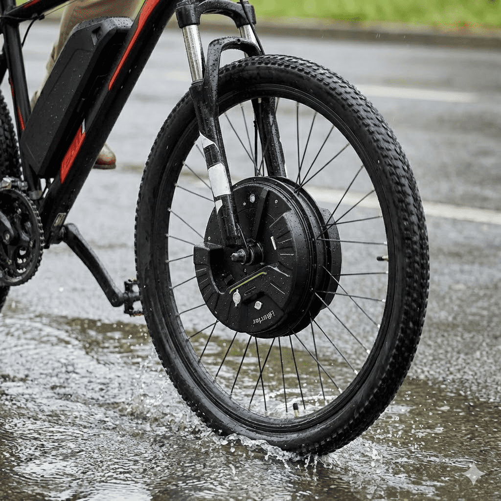 iMortor 3 350W Electric Bike Front Wheel Kit 26" Conversion Kit 36V 7.2Ah Lithium Battery 25MPH Speed 32 Miles Range
