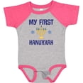 thumbnail image 3 of Inktastic My First Hanukkah Celebration Boys or Girls Baby Bodysuit, 3 of 5