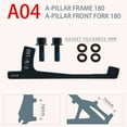thumbnail image 5 of Disc Brake Adapter 180Mm 203Mm Brake Adapter Compact Design High Strength B04-F203R180, 5 of 8