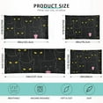 thumbnail image 5 of GZHJMY Black Cat Queen Pillowcase Super Soft Cozy Plush Pillow Case with Zipper for Sofa Bed Couch, 20 x 30 Inch, 5 of 7