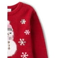 thumbnail image 3 of The Children's Place Toddler Girls Long Sleeve Sequin Sweater, Sizes 12M-5T, 3 of 3