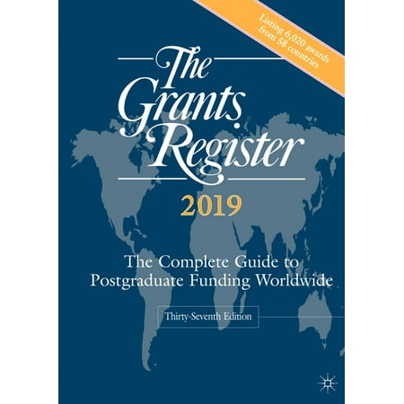 The Grants Register 2019 The Complete Guide to Postgraduate Funding
Worldwide Epub-Ebook
