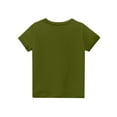 thumbnail image 4 of PINQI Kids Graphic Tees Cute Cat Sunflower T Shirts Girls Summer Short Sleeve Tops Cotton Crewneck Athletic Basic Tee, 4 of 5
