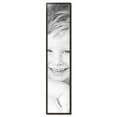 thumbnail image 2 of ArtToFrames 12" x 57" Black Square with Gold Beads Picture Frame, 12x57 inch Black Wood Poster Frame (WOM-5021), 2 of 7