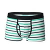 MIARHB Men's New Style Stripe Underwear Soft Breathable Knickers Short Briefs Men Underwear